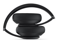 Beats Studio Pro - Hodetelefoner med mikrofon - full størrelse - Bluetooth - trådløs, kablet - aktiv støydemping - 3,5 mm jakk, USB-C - svart MQTP3DN/A