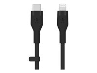 Belkin BOOST CHARGE - Lightning-kabel - 24 pin USB-C hann til Lightning hann - 1 m - svart CAA009BT1MBK