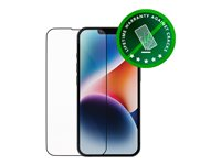 dbramante1928 Eco-shield - Skjermbeskyttelse for mobiltelefon - rammefarge svart - for Apple iPhone 13, 13 Pro, 14, 16e ES61BF001792