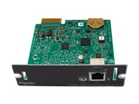 APC Network Management Card 3 with PowerChute Network Shutdown - Adapter for fjernstyrt administrasjon - 1GbE - 1000Base-T - for P/N: SMTL2200RM2UC, SMTL3000RM2UC, SMTL3000RM2UCNC, SRTL10KRM4UT, SRTL8KRM4UT AP9640