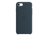 Apple - Baksidedeksel for mobiltelefon - silikon - avgrunnsblå - for iPhone 7, 8, SE (2nd generation), SE (3rd generation) MN6F3ZM/A