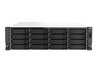 QNAP TS-H2287XU-RP - NAS-server - 22 brønner - kan monteres i rack - SATA 6Gb/s - RAID RAID 0, 1, 5, 6, 10, 50, 60, JBOD - RAM 32 GB - 2.5 Gigabit Ethernet / 10 Gigabit Ethernet - iSCSI støtte - 3U TS-H2287XU-RP-E2336-32G