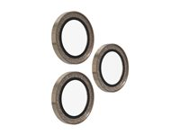 ZAGG InvisibleShield Premium GL - Linsebeskytter for mobiltelefon - gull - for Apple iPhone 15 Pro, 15 Pro Max, 16 Pro, 16 Pro Max, 17 Pro, 17 Pro Max 200119623