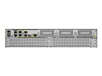 Cisco Integrated Services Router 4351 - Voice Security Bundle - ruter 1GbE - WAN-porter: 3 - rackmonterbar ISR4351-VSEC/K9