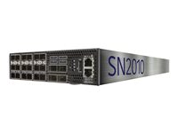 NVIDIA Spectrum SN2010 - Switch - L3 - Styrt - 18 x 25 Gigabit SFP28 + 4 x 100 Gigabit QSFP28 - bakside til front-luftflyt - rackmonterbar - AC 920-9N110-00F7-0C0