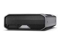 SanDisk Professional G-DRIVE PROJECT - Harddisk - Enterprise - 18 TB - ekstern (stasjonær) - USB 3.2 Gen 2 / Thunderbolt 3 (USB-C kontakt) - 7200 rpm - grå SDPHG1H-018T-MBAAD