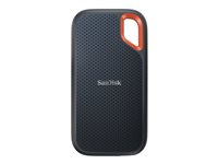 SanDisk Extreme Portable - SSD - kryptert - 2 TB - ekstern (bærbar) - USB 3.2 Gen 2 - 256-bit AES SDSSDE61-2T00-G25