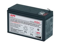 APC Replacement Battery Cartridge #2 - UPS-batteri - 1 x batteri - blysyre - svart - for P/N: AP250, BE550-KR, BK500IACH, BP300JPNP, BP500IACH, BX600CI-IN, CP27U13AZ3-F RBC2