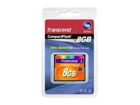 Transcend - Flashminnekort - 8 GB - 133x - CompactFlash TS8GCF133