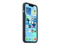 Apple - Baksidedeksel for mobiltelefon - med MagSafe - silikon - avgrunnsblå - for iPhone 13 MM293ZM/A