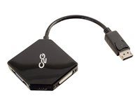 C2G DisplayPort to HDMI, VGA, DVI Adapter Converter - M/F - Videokonverter - DVI, HDMI, VGA - DVI, HDMI, VGA - svart 54340