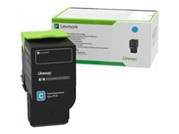 Lexmark - Ultra High Yield - cyan - original - tonerpatron LCCP, LRP - for Lexmark CS521dn, CS622de, CX622ade, CX622de, CX625ade, CX625adhe, CX625de 78C2UCE