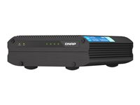 QNAP TS-i410X - NAS-server - 4 brønner - SATA 6Gb/s - RAID JBOD, RAID 0, 1, 5, 6, 10 - RAM 8 GB - 10 Gigabit Ethernet - iSCSI støtte TS-I410X-8G