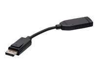 C2G DisplayPort to HDMI Dongle Adapter Converter - Adapterkabel - DisplayPort hann loddet til HDMI hunn loddet - svart - 4K-støtte, formstøpt C2G30036