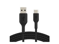 Belkin BOOST CHARGE - USB-kabel - 24 pin USB-C (hann) til USB (hann) - 1 m - svart CAB002BT1MBK