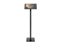 Compulocks - Stativsett - synlige foran/bak kamera og sensorer - for flat panel / nettbrett omslag - låsbar - høyverdig aluminium - svart - skjermstørrelse: 12.4" - plassering på gulv, frittstående - for Samsung Galaxy Tab S10+, Tab S9 FE+, Tab S9+ 150B124GAPXB
