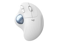 Logitech Ergo Series ERGO M575 for Business - Styrekule - høyrehendt - optisk - 5 knapper - trådløs - Bluetooth - Logitech Logi Bolt USB-mottaker - elfenbenshvit 910-006438