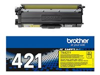 Brother TN421Y - Gul - original - tonerpatron - for Brother DCP-L8410, HL-L8260, HL-L8360, MFC-L8690, MFC-L8900 TN421Y