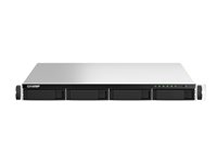 QNAP TS-464 - NAS-server - 4 brønner - kan monteres i rack - SATA 6Gb/s - RAID RAID 0, 1, 5, 6, JBOD, 10 - RAM 8 GB - 2.5 Gigabit Ethernet - iSCSI støtte - 1U TS-464U-8G