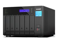 QNAP TVS-H674T - NAS-server - 6 brønner - SATA 6Gb/s - RAID RAID 0, 1, 5, 6, 10, JBOD, 50 - RAM 32 GB - 2.5 Gigabit Ethernet - iSCSI støtte TVS-H674T-I5-32G