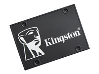 Kingston KC600 - SSD - kryptert - 2 TB - intern - 2.5" - SATA 6Gb/s - 256-bit AES-XTS - Self-Encrypting Drive (SED), TCG Opal Encryption SKC600/2048G