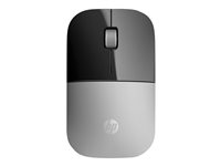 HP Z3700 - Mus - trådløs - 2.4 GHz - USB trådløs mottaker - sølv - for HP 20, 22, 24, 27, 460; Pavilion 24, 27, 590, 595, TP01; Pavilion Laptop 14, 15 X7Q44AA#ABB