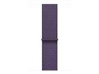Apple - Sløyfe for smart armbåndsur - 46mm - 145 - 220 mm - purpur tåke - for Watch Hermès Series 9, SE 3, Series 10, Series 11, Series 8, Series 9, Ultra 2, Ultra 3 MFFK4ZM/A