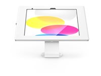 Compulocks Apex - Stativ - synlige foran/bak kamera og sensorer - for nettbrett - aluminium - hvit - veggmonterbar, skrivebordsmonterbar - for Apple 10.9-inch iPad (10. generasjon); iPad (A16) 111W209APXW