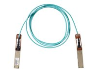 Cisco - Direkte 100GBase-koblingskabel - QSFP til QSFP - 2 m - fiberoptisk - aktiv - for P/N: C9500-32C-EDU, C9500-32QC-EDU, N9K-X9788TC-FX-RF, NCS-55A1-24H-B, NCS-55A1-36H-SE-S QSFP-100G-AOC2M=