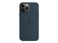 Apple - Baksidedeksel for mobiltelefon - med MagSafe - silikon - avgrunnsblå - for iPhone 13 Pro Max MM2T3ZM/A