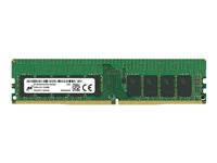 Micron - DDR4 - modul - 16 GB - DIMM 288-pin - 3200 MHz / PC4-25600 - CL22 - 1.2 V - ikke-bufret - ECC MTA9ASF2G72AZ-3G2R