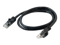 C2G Cat6 Booted Unshielded (UTP) Network Patch Cable - Koblingskabel - RJ-45 (hann) til RJ-45 (hann) - 7 m - UTP - CAT 6 - formstøpt, uten hindringer, flertrådet - svart 83411