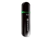 Transcend JetFlash 600 - USB-flashstasjon - 16 GB - USB 2.0 - grønn TS16GJF600