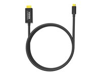VISION - Adapterkabel - 24 pin USB-C hann til HDMI hann - 2 m - svart - støtte for 8K UHD (7680 x 4320) TC 2MUSBCHDMI8K/BL
