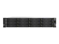 QNAP TS-H1277AXU-RP - NAS-server - 12 brønner - kan monteres i rack - SATA 6Gb/s - RAID RAID 0, 1, 5, 6, 10, 50, 60, JBOD - RAM 16 GB - 2.5 Gigabit Ethernet / 10 Gigabit Ethernet - iSCSI støtte - 2U TS-H1277AXU-RP-R5-16G