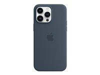 Apple - Baksidedeksel for mobiltelefon - med MagSafe - silikon - stormblå - for iPhone 14 Pro Max MPTQ3ZM/A