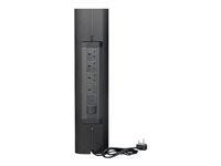 Multibrackets M Public Display Stand Power Rail - Flerkoplingslist - Storbritannia - svart 7350022739512