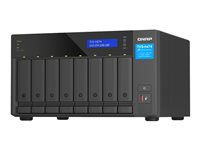 QNAP TVS-H874 - NAS-server - 8 brønner - SATA 6Gb/s - RAID JBOD, RAID 0, 1, 5, 6, 10, 50, 60, TM, RAID TP - RAM 32 GB - 2.5 Gigabit Ethernet - iSCSI støtte TVS-H874-I7-32G