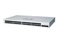 Cisco Business 220 Series CBS220-48T-4X - Switch - smart - 48 x 10/100/1000 + 4 x 10 Gigabit SFP+ (opplenke) - rackmonterbar - gjenfabrikert - for P/N: CON-SNT-CBUS2204, SP-SNC-CBUS2204 CBS220-48T-4XUK-RF