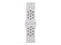 Apple Nike - Bånd for smart armbåndsur - 40mm - S/M-størrelse - veiled grå - for Watch Hermès Series 7, Hermès Series 9, SE 3, Series 10, Series 11, Series 8, Series 9 MGA04ZM/A