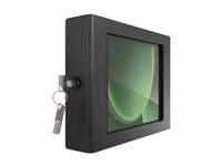 Compulocks Apex Galaxy Tab Active 3/5 8" Apex Enclosure Swing Wall Mount - Monteringssett (hus) - synlige foran/bak kamera og sensorer - for nettbrett - sving - metall - svart - veggmonterbar - for Samsung Galaxy Tab Active3, Tab Active5 827B80GAPXB