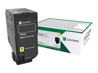 Lexmark - Høy ytelse - gul - original - tonerpatron LCCP, LRP - for Lexmark CS725de, CS725dte 74C2HY0