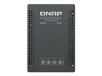 QNAP QDA-A2MAR - Intern RAID-brønn - 2,5" til 2 x M.2 - RAID JBOD, RAID 0, 1 - SATA 6Gb/s QDA-A2MAR