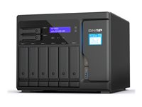 QNAP TS-855X - NAS-server - 8 brønner - SATA 6Gb/s - RAID RAID 0, 1, 5, 6, 10, JBOD, 50, 60 - RAM 8 GB - 2.5 Gigabit Ethernet / 10 Gigabit Ethernet - iSCSI støtte TS-855X-8G