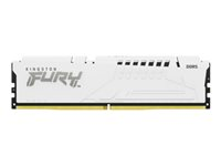 Kingston FURY Beast - DDR5 - modul - 16 GB - DIMM 288-pin - 6800 MHz / PC5-54400 - CL34 - 1.4 V - ikke-bufret - on-die ECC - hvit KF568C34BWE-16