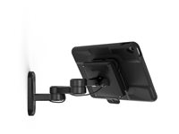 Compulocks iPad 10th-11th (A16) Gen PowerMove Swing Wall Mount Black - Monteringssett (veggmontering) - for nettbrett - sving - svart - skjermstørrelse: 10.9" - for Apple 10.9-inch iPad (10. generasjon) 827BPMIP109