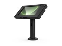 Compulocks Apex Galaxy Tab Active 3/5 8" Apex Enclosure Tilting Stand 8" - Stativ - synlige foran/bak kamera og sensorer - for nettbrett - tipping - metall - svart - skrivebordsmonterbar - for Samsung Galaxy Tab Active3, Tab Active5 TCDP0180GAPXB