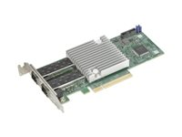 Supermicro AOC-S25GC-i2S - Nettverksadapter - PCIe 4.0 x8 lav profil - 25 Gigabit SFP28 x 2 AOC-S25GC-I2S-O