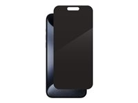 ZAGG InvisibleShield Glass Elite Privacy - Skjermbeskyttelse for mobiltelefon - glass - med personvernsfilter - 2-veis - for Apple iPhone 15 Pro Max 200111795