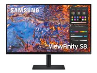 Samsung ViewFinity S8 S32B800PXP - S80PB Series - LED-skjerm - 4K - 32" - HDR LS32B800PXPXEN